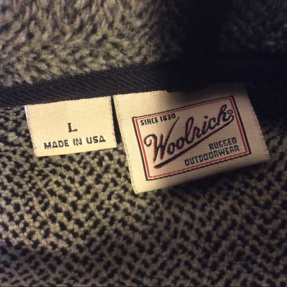Woolrich vintage women’s Polartec belted coat made USA size large - Picture 6 of 10